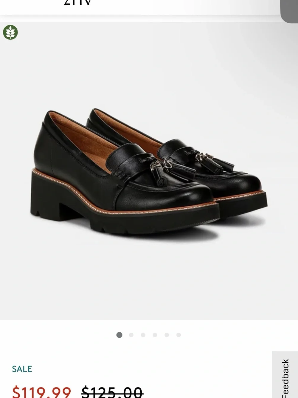 Naturalizer Black Patent “Committed” Tassel Platform Loafers